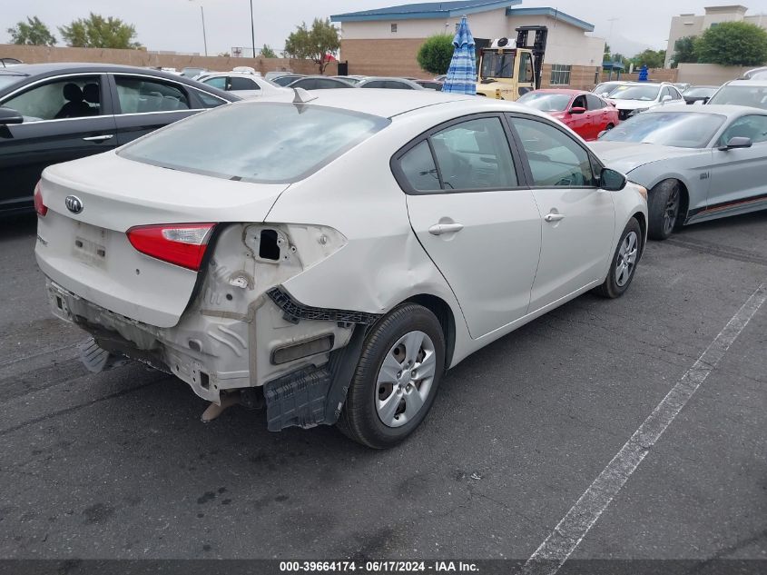 2015 Kia Forte Lx VIN: KNAFK4A65F5399074 Lot: 39664174