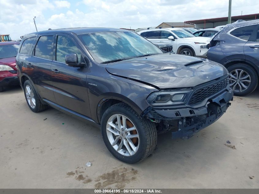 2021 Dodge Durango R/T Awd VIN: 1C4SDJCT5MC627256 Lot: 39664195