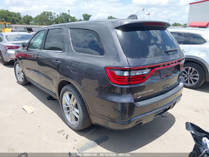 2021 Dodge Durango R/T Awd VIN: 1C4SDJCT5MC627256 Lot: 39664195