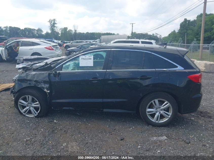 2013 Acura Rdx VIN: 5J8TB4H33DL007981 Lot: 39664200