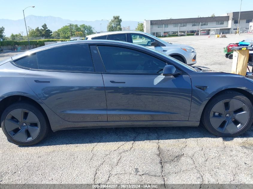 2023 Tesla Model 3 Rear-Wheel Drive VIN: 5YJ3E1EA7PF427709 Lot: 39664207