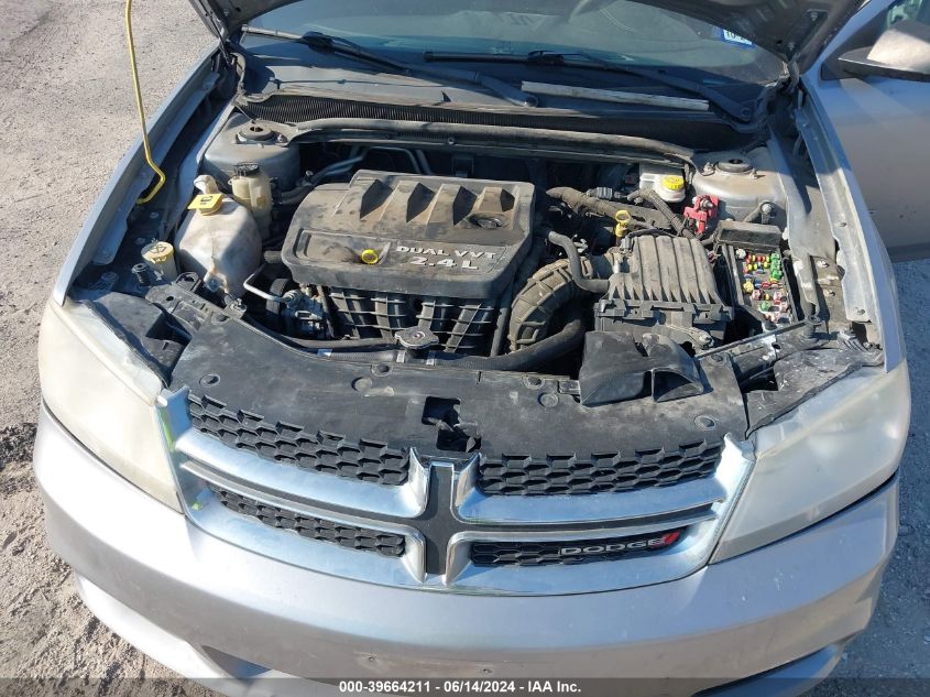 2013 Dodge Avenger Se VIN: 1C3CDZABXDN576830 Lot: 39664211