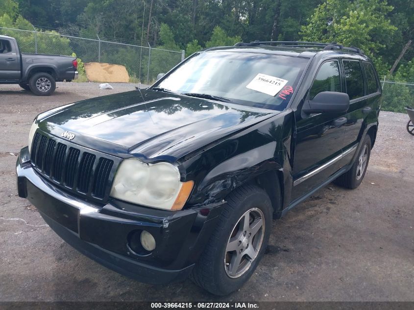 2005 Jeep Grand Cherokee Laredo VIN: 1J4GR48K55C696324 Lot: 39664215