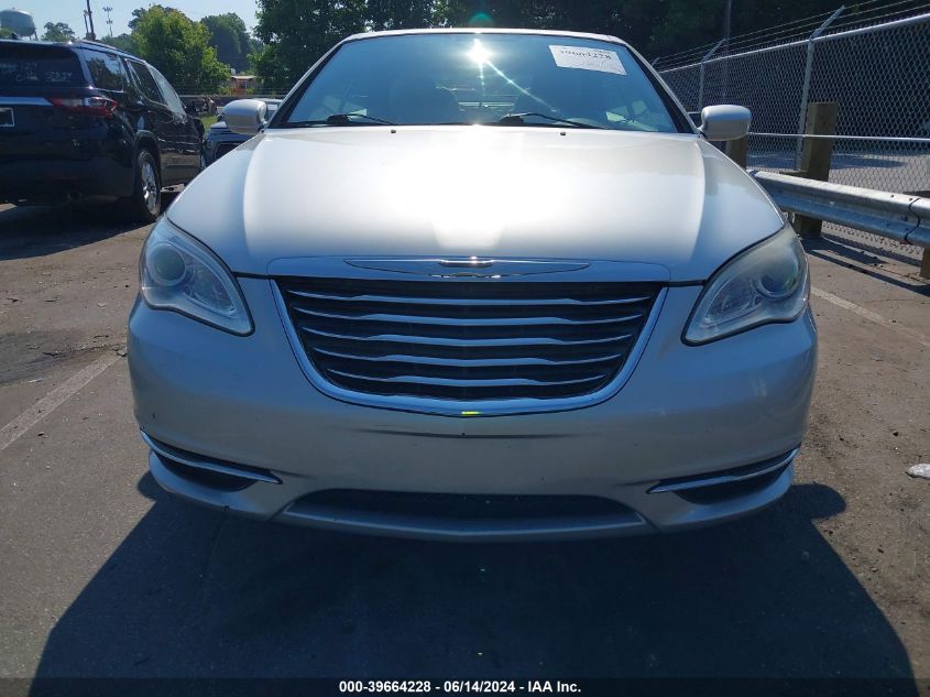 2012 Chrysler 200 Touring VIN: 1C3BCBEB5CN119230 Lot: 39664228