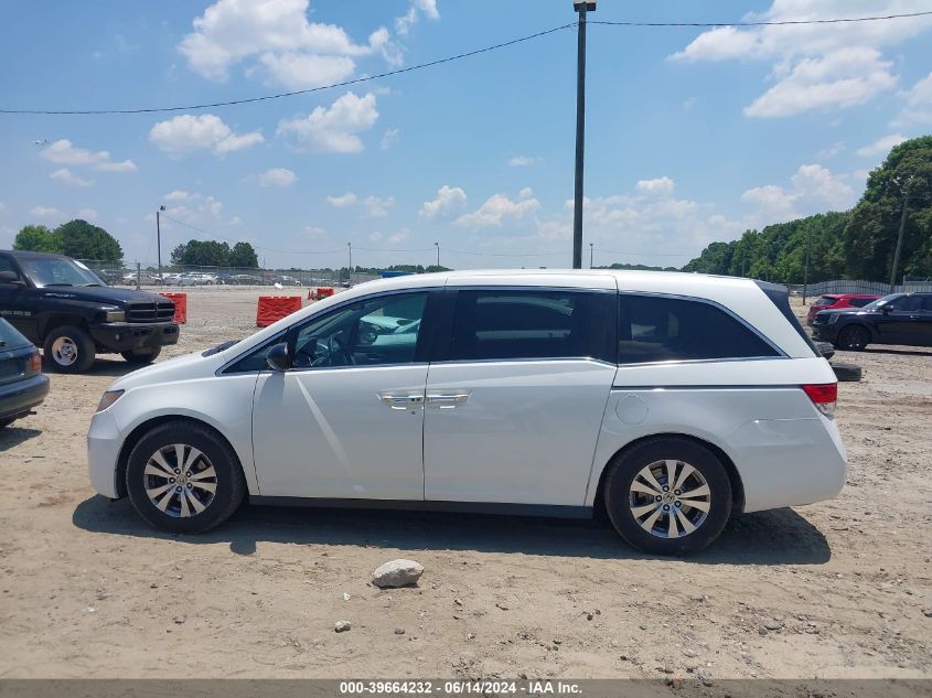 2014 Honda Odyssey Ex-L VIN: 5FNRL5H61EB127238 Lot: 39664232