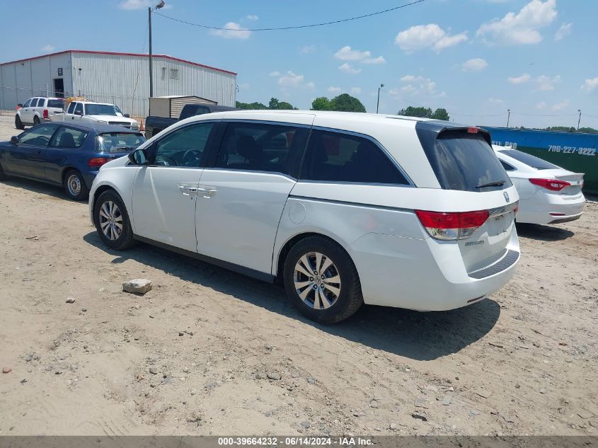 2014 Honda Odyssey Ex-L VIN: 5FNRL5H61EB127238 Lot: 39664232