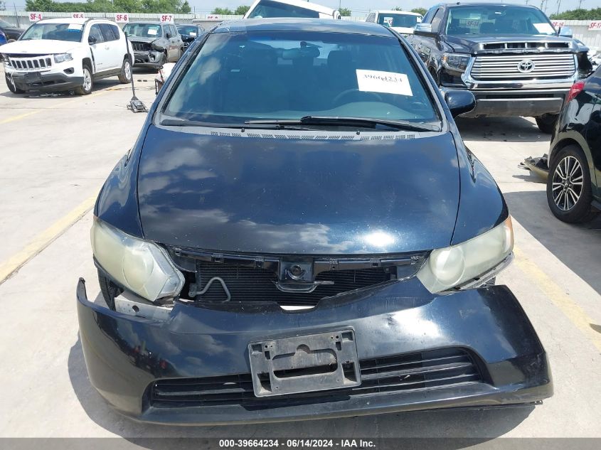 2007 Honda Civic Lx VIN: 1HGFA165X7L076044 Lot: 39664234