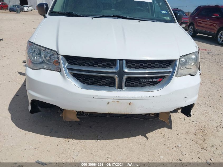 2016 Dodge Grand Caravan Se VIN: 2C4RDGBG7GR153893 Lot: 39664256