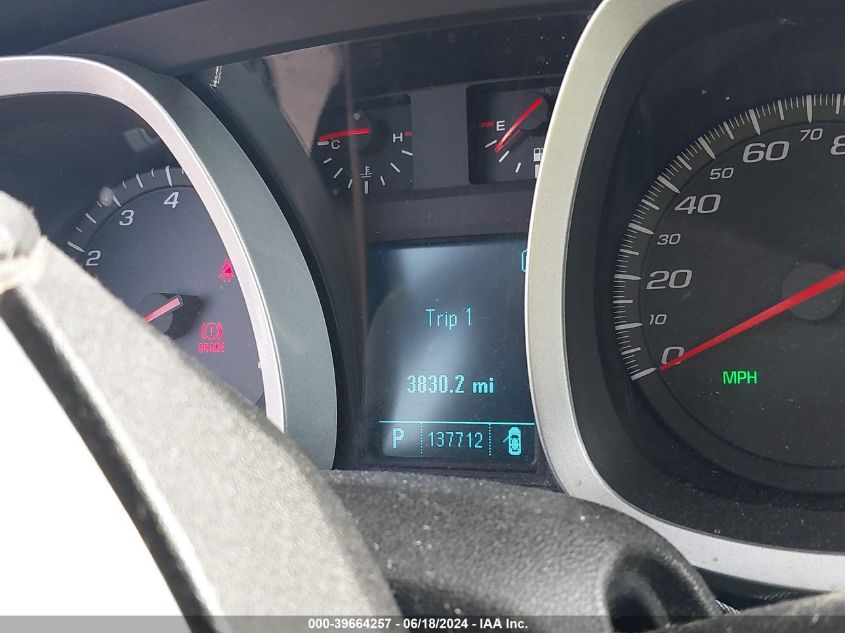 2011 Chevrolet Equinox 1Lt VIN: 2CNFLEEC8B6437557 Lot: 39664257