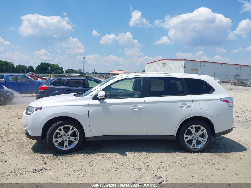 2014 Mitsubishi Outlander Se VIN: JA4AD3A3XEZ015749 Lot: 39664281