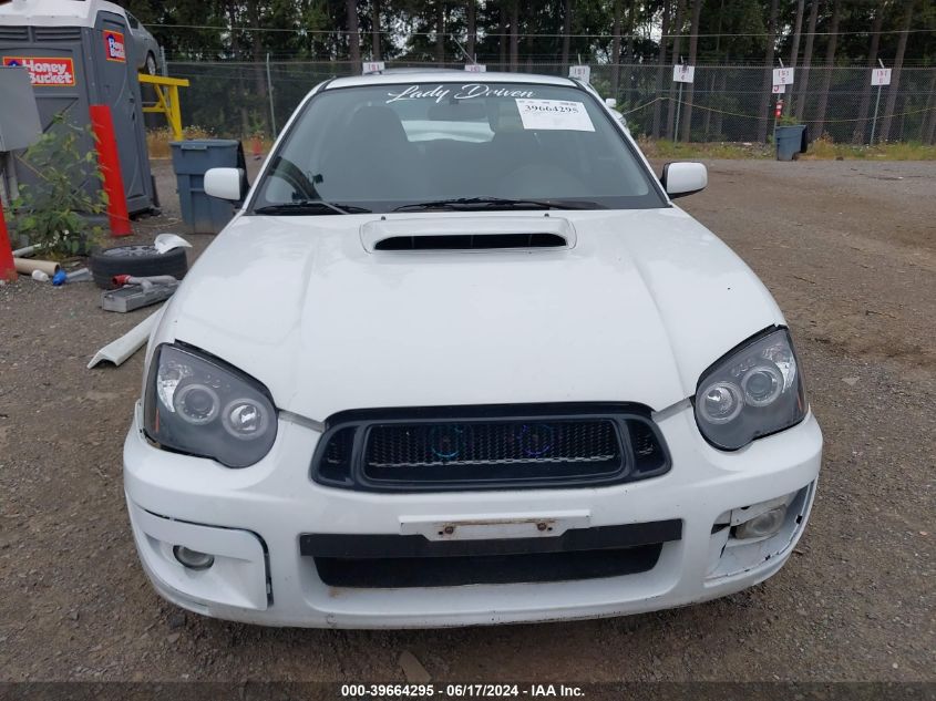 2004 Subaru Impreza Wrx VIN: JF1GD29664G509213 Lot: 39664295