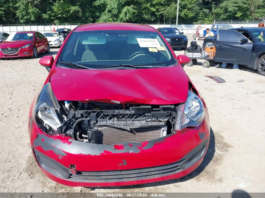 2015 Kia Rio Lx VIN: KNADM4A34F6480553 Lot: 39664298