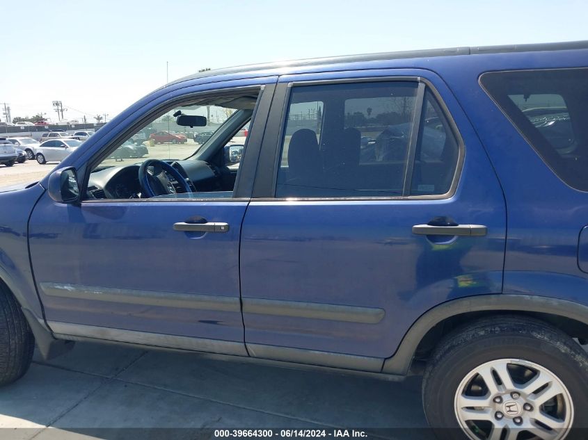 2003 Honda Cr-V Ex VIN: JHLRD78843C005240 Lot: 39664300