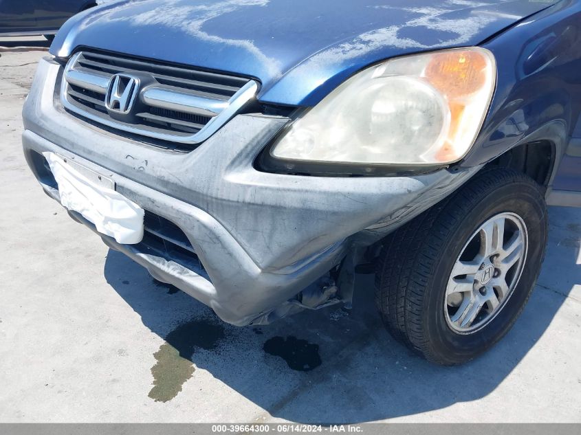 2003 Honda Cr-V Ex VIN: JHLRD78843C005240 Lot: 39664300