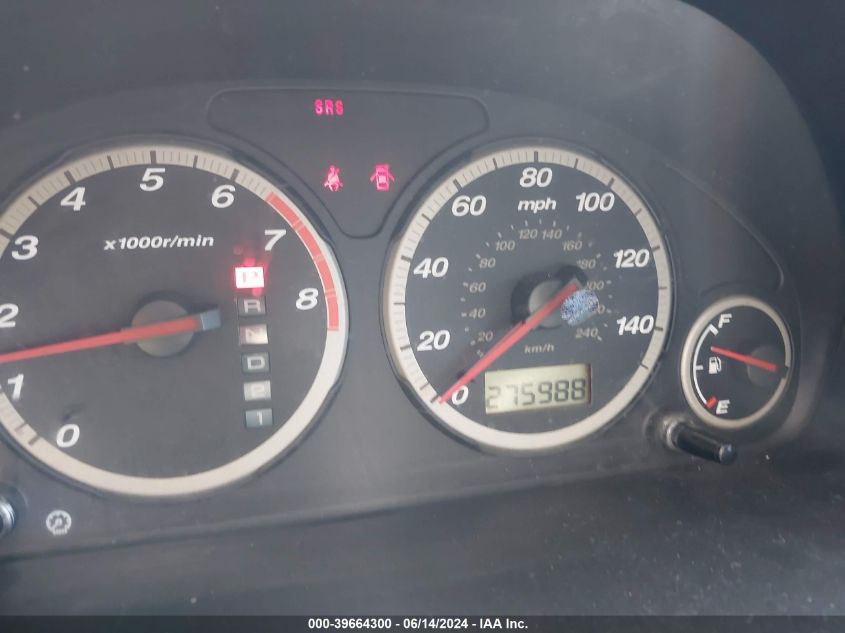 2003 Honda Cr-V Ex VIN: JHLRD78843C005240 Lot: 39664300