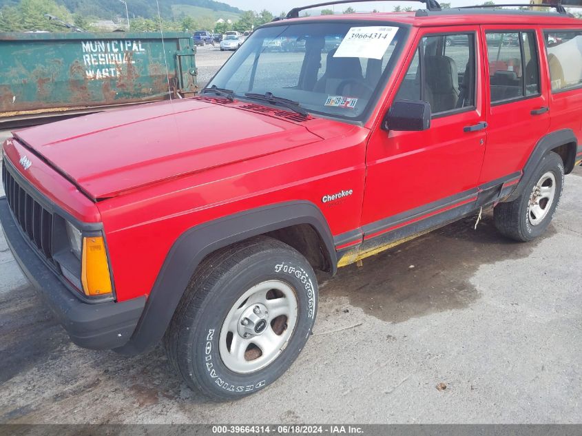 1996 Jeep Cherokee Sport/Classic VIN: 1J4FJ68S5TL245406 Lot: 39664314