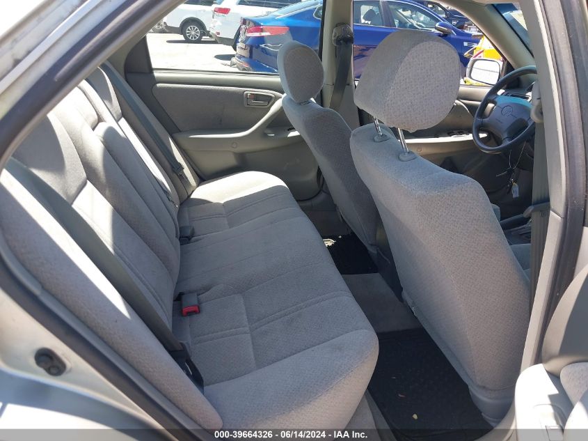 2000 Toyota Camry Le VIN: JT2BG22K7Y0527679 Lot: 39664326