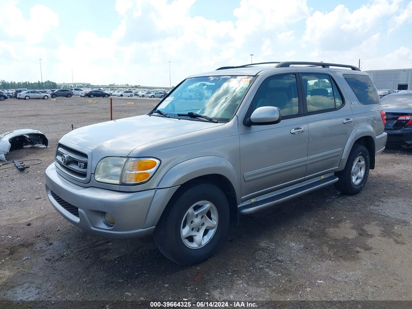 2003 Toyota Sequoia Sr5 V8 VIN: 5TDZT34AX3S175537 Lot: 39664325