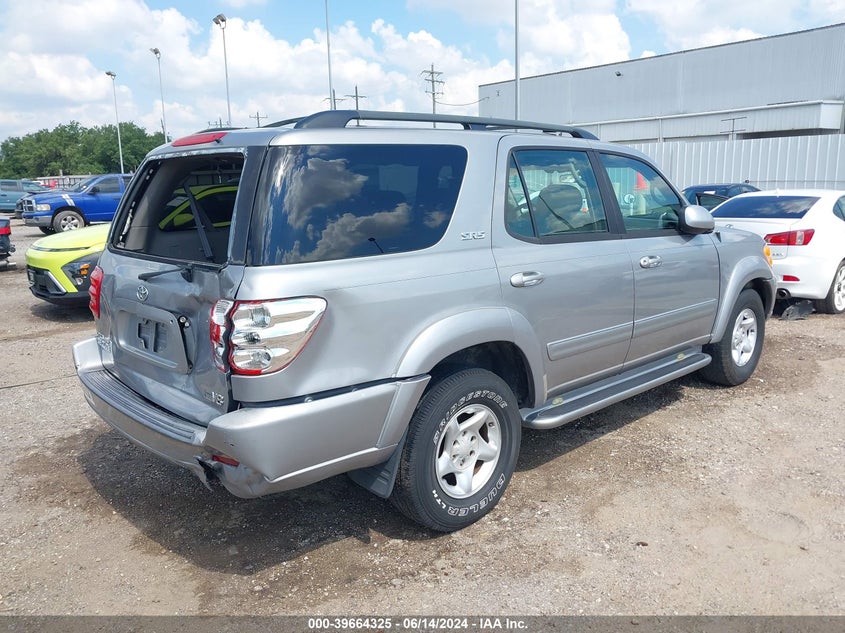 2003 Toyota Sequoia Sr5 V8 VIN: 5TDZT34AX3S175537 Lot: 39664325