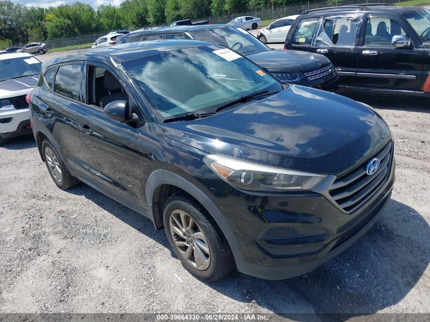 2016 Hyundai Tucson Se VIN: KM8J23A44GU020817 Lot: 39664330