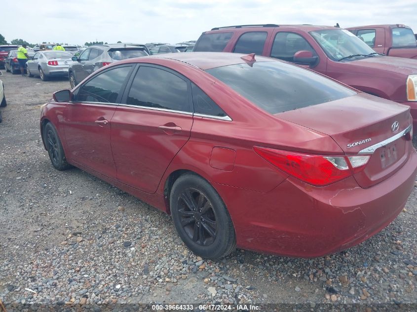 2013 Hyundai Sonata Gls VIN: 5NPEB4AC0DH652027 Lot: 39664333