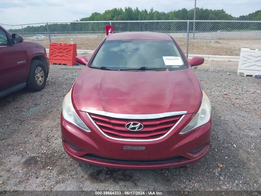 2013 Hyundai Sonata Gls VIN: 5NPEB4AC0DH652027 Lot: 39664333