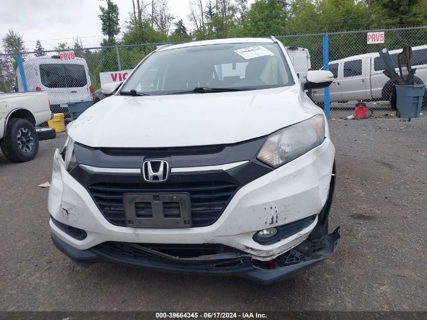 2016 Honda Hr-V Ex-L VIN: 3CZRU6H71GM742540 Lot: 39664345