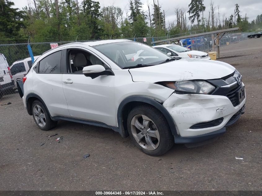 2016 Honda Hr-V Ex-L VIN: 3CZRU6H71GM742540 Lot: 39664345