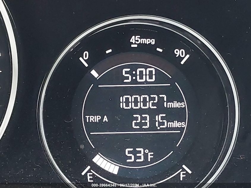 2016 Honda Hr-V Ex-L VIN: 3CZRU6H71GM742540 Lot: 39664345