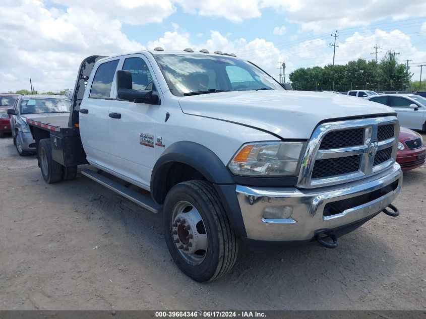 2018 Ram 5500 Chassis Tradesman/Slt/Laramie VIN: 3C7WRNEL4JG137328 Lot: 39664346