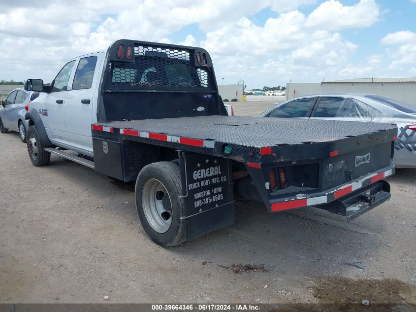 2018 Ram 5500 Chassis Tradesman/Slt/Laramie VIN: 3C7WRNEL4JG137328 Lot: 39664346