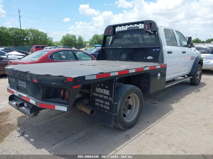 2018 Ram 5500 Chassis Tradesman/Slt/Laramie VIN: 3C7WRNEL4JG137328 Lot: 39664346