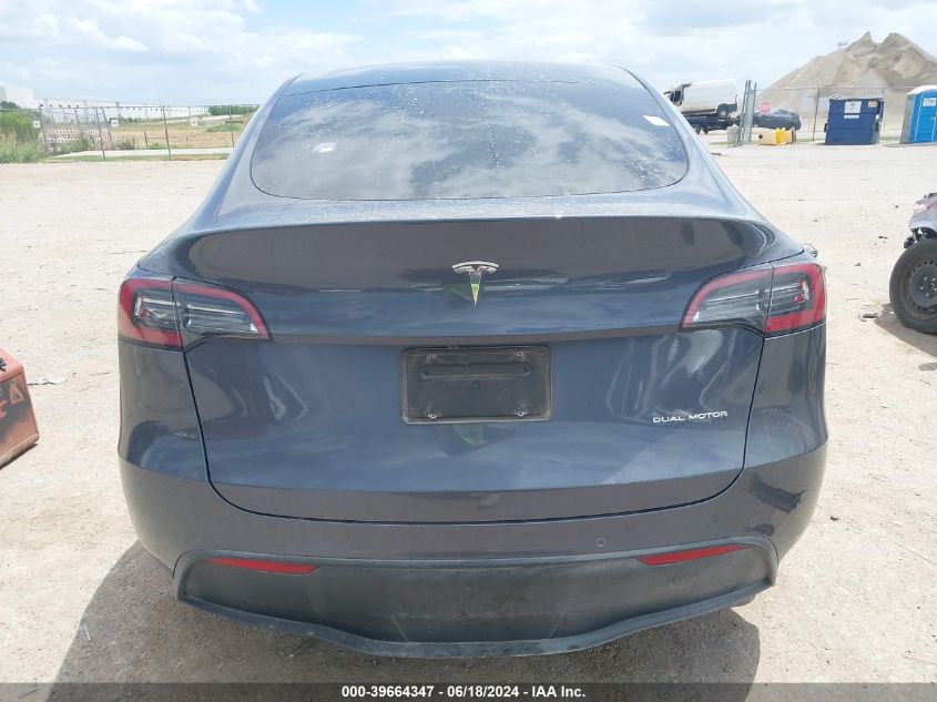 2022 TESLA MODEL Y - 7SAYGDEE6NA003973