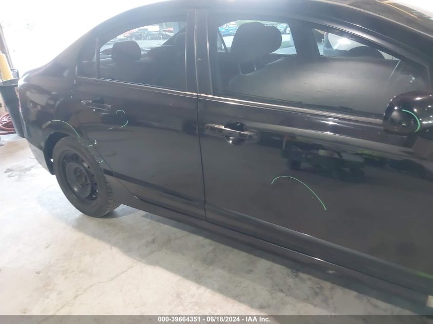 2008 Honda Civic Lx VIN: 2HGFA15558H345633 Lot: 39664351