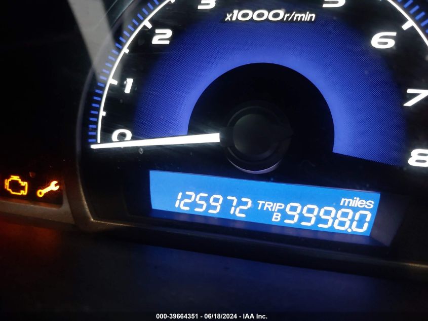 2008 Honda Civic Lx VIN: 2HGFA15558H345633 Lot: 39664351