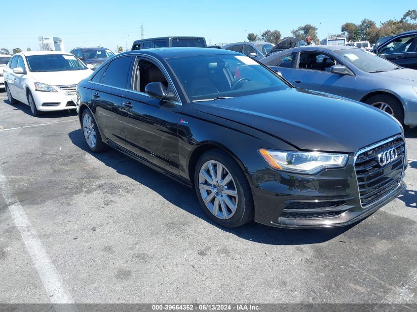 2013 Audi A6 3.0T Premium VIN: WAUHGAFC2DN103514 Lot: 39664362