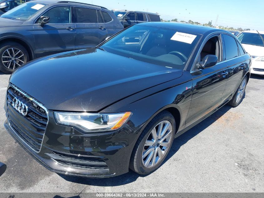 2013 Audi A6 3.0T Premium VIN: WAUHGAFC2DN103514 Lot: 39664362