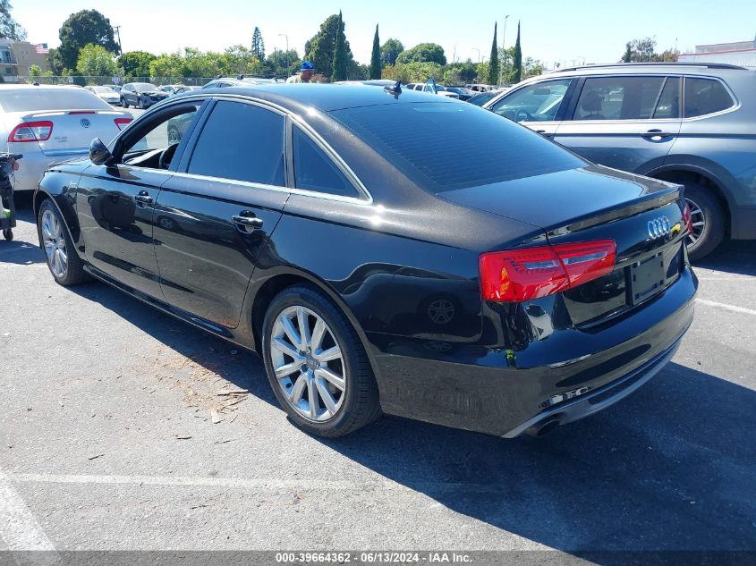 2013 Audi A6 3.0T Premium VIN: WAUHGAFC2DN103514 Lot: 39664362