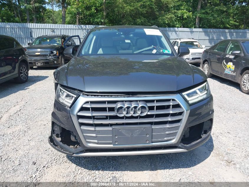 2018 Audi Q5 2.0T Premium/2.0T Tech Premium VIN: WA1BNAFY6J2070406 Lot: 39664378