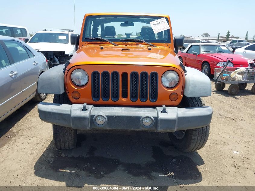 2011 Jeep Wrangler Sport VIN: 1J4AA2D14BL584317 Lot: 39664384