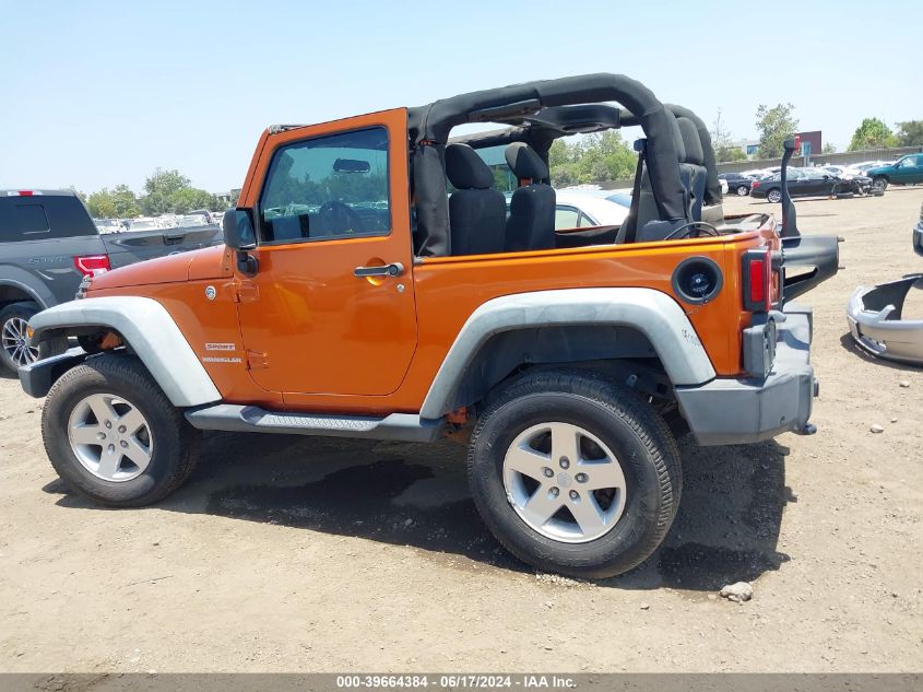2011 Jeep Wrangler Sport VIN: 1J4AA2D14BL584317 Lot: 39664384