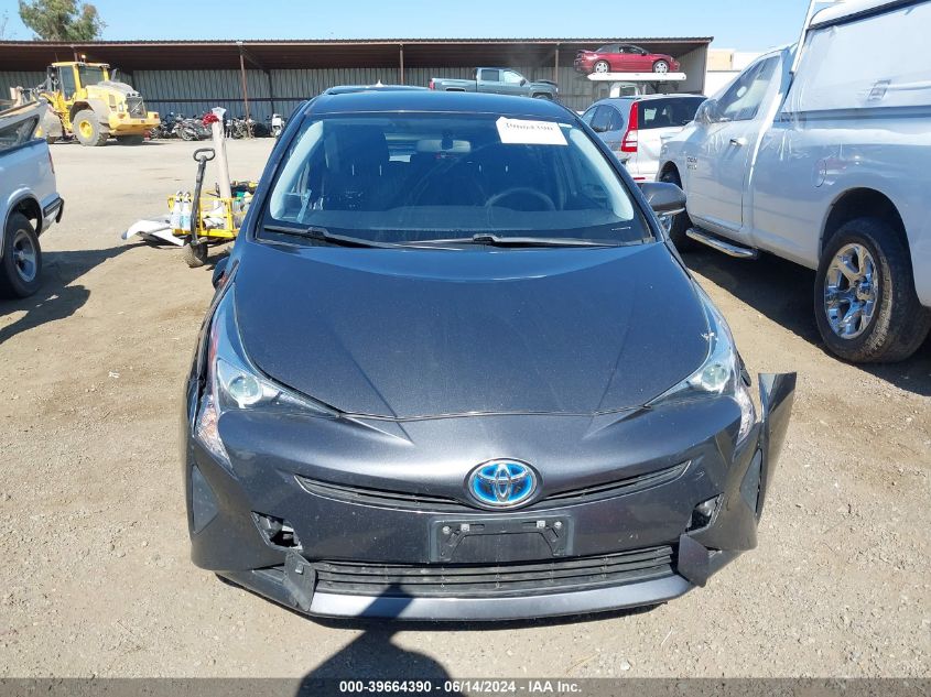 2016 Toyota Prius Two VIN: JTDKBRFU6G3000790 Lot: 39664390