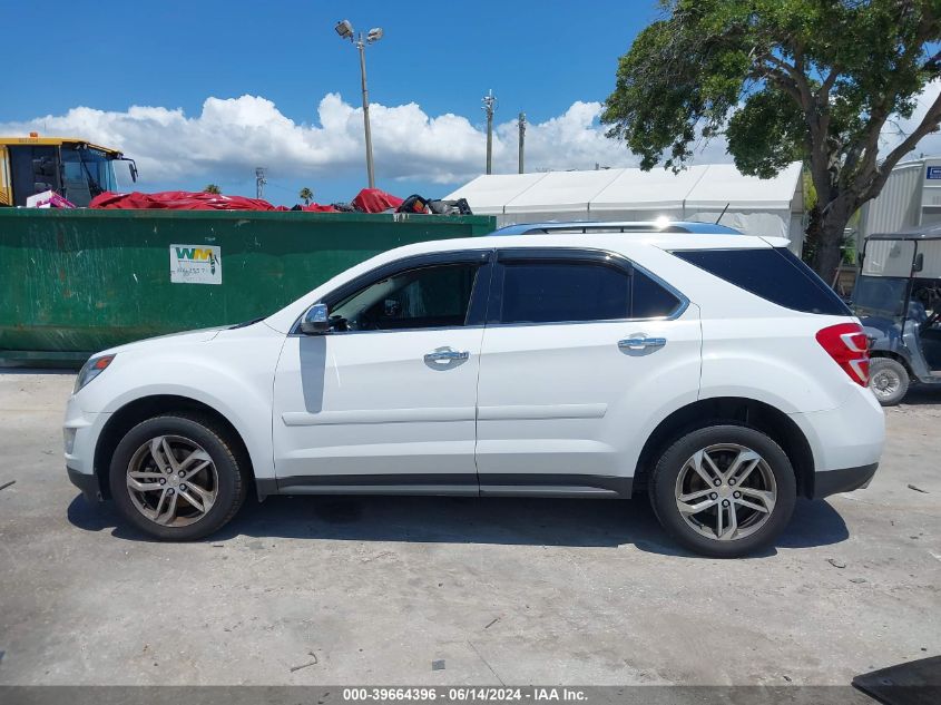 2016 Chevrolet Equinox Ltz VIN: 2GNFLGE34G6183408 Lot: 39664396