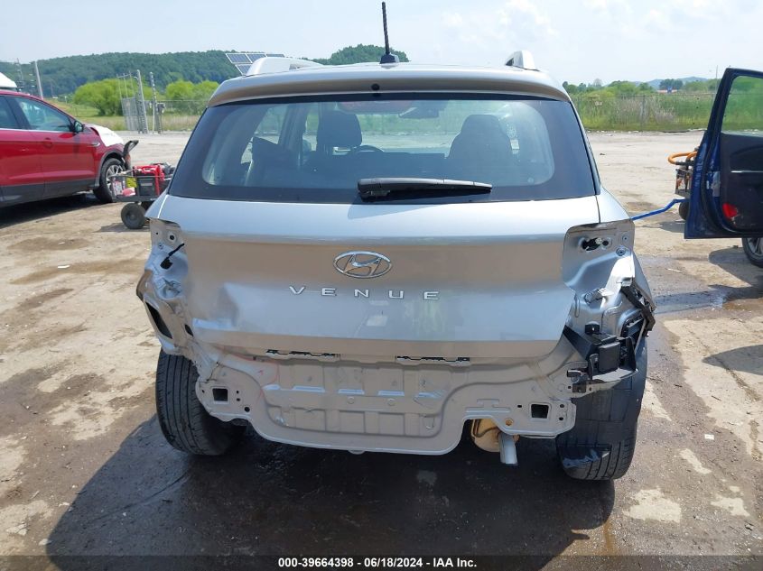 2023 Hyundai Venue Sel VIN: KMHRC8A33PU249302 Lot: 39664398