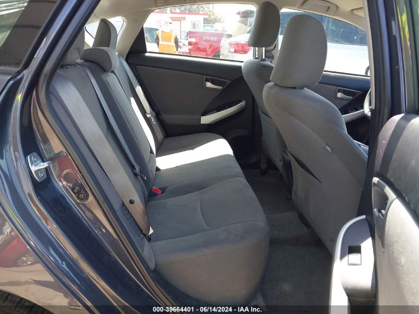 2013 Toyota Prius Two VIN: JTDKN3DU4D1630208 Lot: 39664401