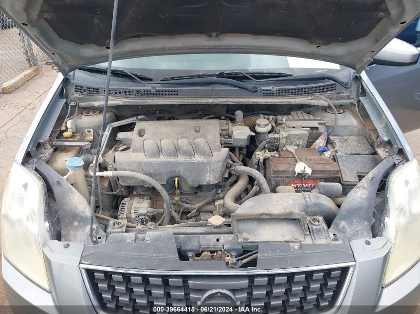 2009 Nissan Sentra 2.0S VIN: 3N1AB61EX9L647908 Lot: 39664415