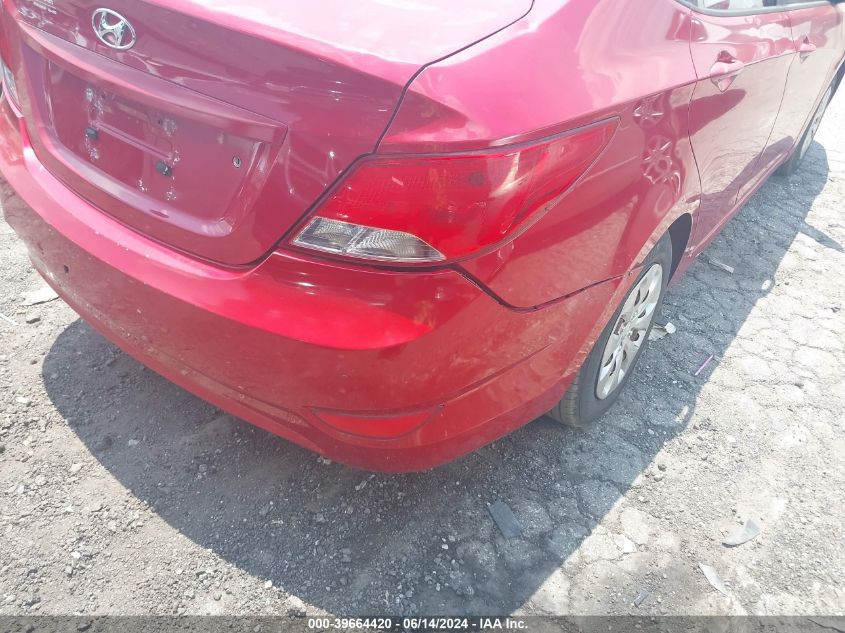 2015 Hyundai Accent Gls VIN: KMHCT4AE0FU842727 Lot: 39664420