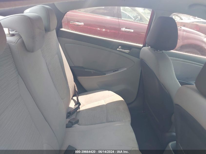 2015 Hyundai Accent Gls VIN: KMHCT4AE0FU842727 Lot: 39664420