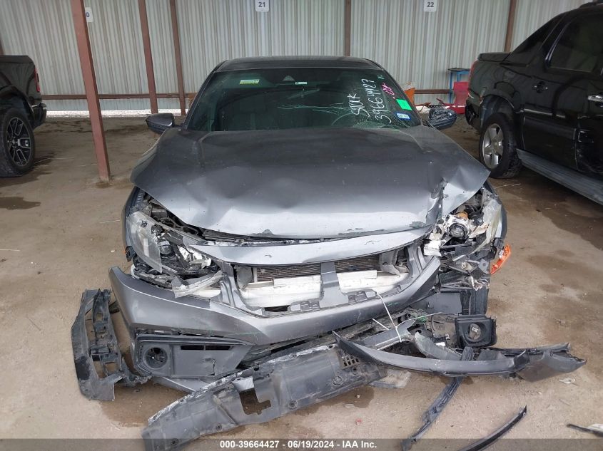 2020 Honda Civic Sport VIN: 2HGFC2F89LH575287 Lot: 39664427