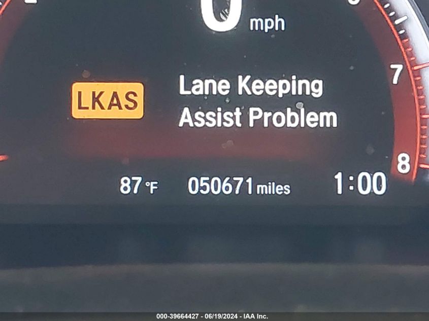 2020 Honda Civic Sport VIN: 2HGFC2F89LH575287 Lot: 39664427